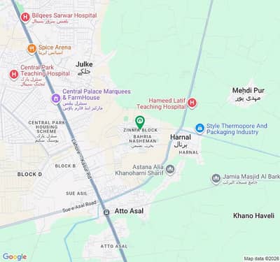 8 Marla Cornor Plot For Sale Block Aris