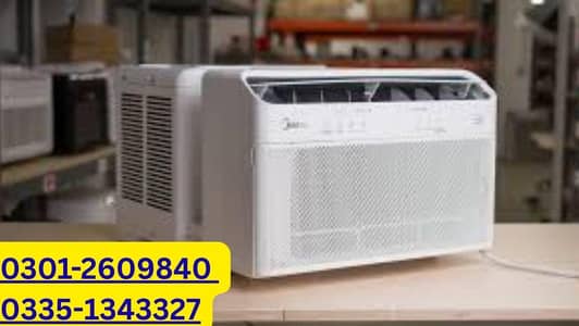 JAPANESE AND THILAND PORTABLE WINDOW AC MIDEA 110 AND 220 VOLT inverte