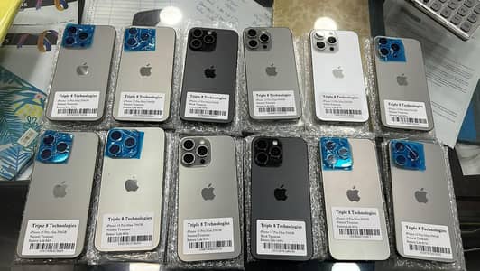 IPHONE 15 PRO MAX 256GB PTA APPROVED PHYSICAL+ESIM