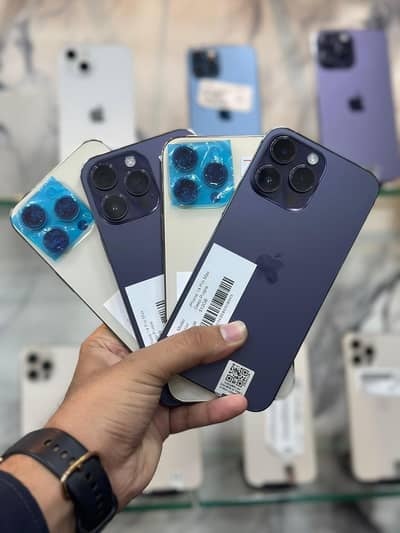 IPHONE 14 PRO MAX 256GB/512GB/1TB OFFICAIL PTA APPROVED STOCK