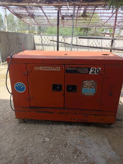 Gas Generator 20kva 4 Cylandar Toyota Egine