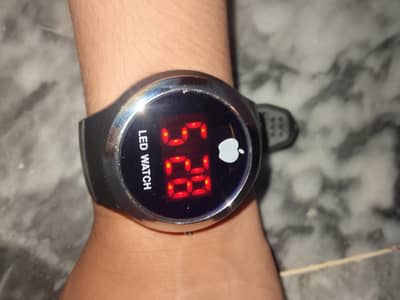 LED digital WATCH - TOCH SCREEN -BLACK COLOR - RS 200
