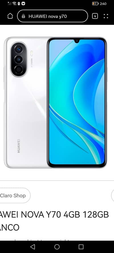 huawei nova y70