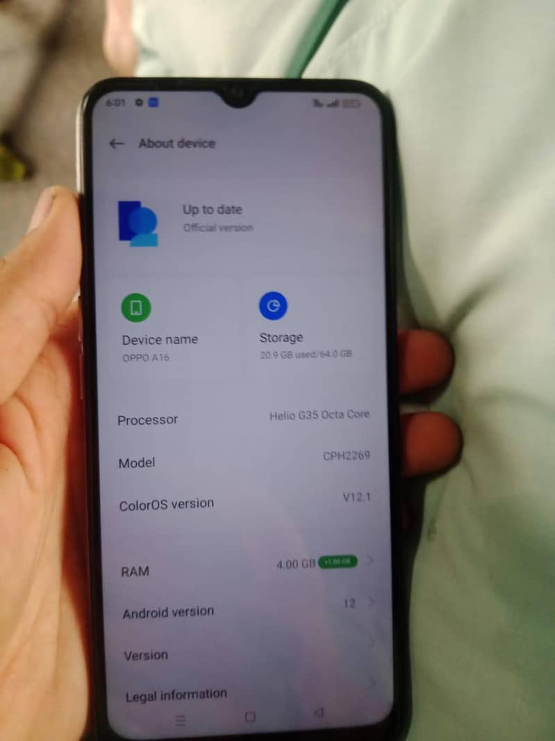 Oppo A16 1