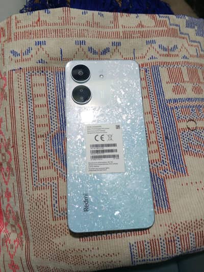 Redmi13C 6 128  with box no charger fix price