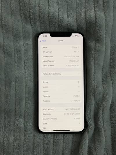 Iphone 12 Pro Max 256 GB (Non-PTA)