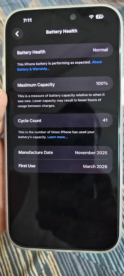 iphone 17 promax 256 jv.
