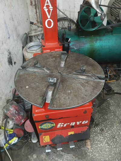 changer machine and air gage