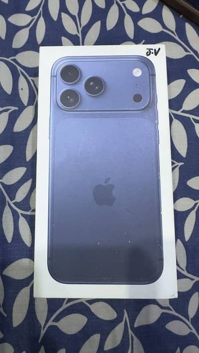 iPhone 17 Pro Max JV | 256GB | Blue | 100% Health (89 Cycles) | MINT