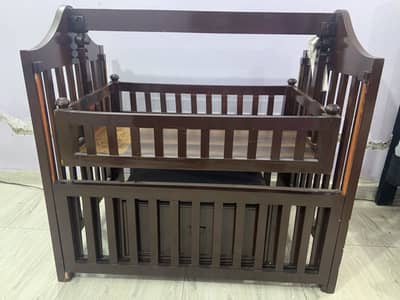 Baby Cot 2-in-1 (Cot + Swing) for Sale