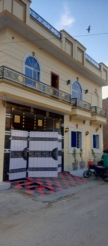 New Satlitown near rafyqamer road 5 mrla proper double story luxury corner new house urgent Sale,
