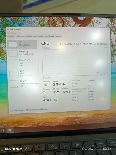 Dell XPS 9310 i7 11th Intel Iris Xe Graphics