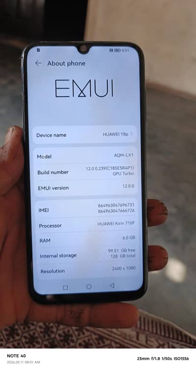 huawei y8p