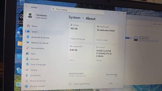 CORE I7 4TH GEN  HP ENVY 15 (HIGH END LAPTOP)