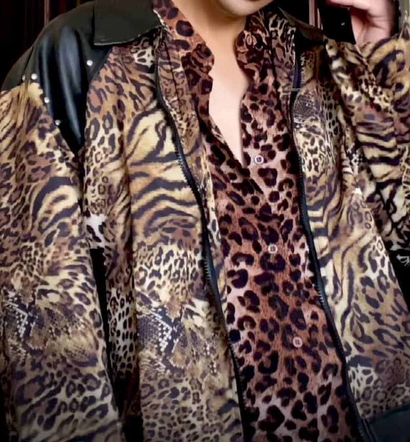 Leopard cheetah print jacket 4