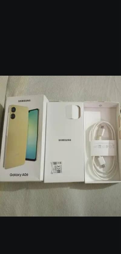 Samsung A06 for Sale New 10/10 Condition set  just 4 month using only
