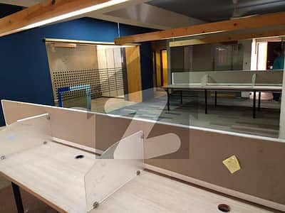 FURNISHED OFFICE IS AVAILABLE ON THE RENT INTHE COMMERCIAL BUILDING AT SHAHRE E FAISAL