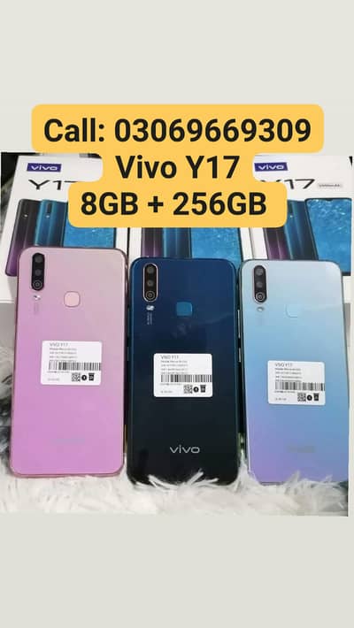 Vivo Y17 PTA Approved 8GB Ram Price Only 16500/- With Warranty
