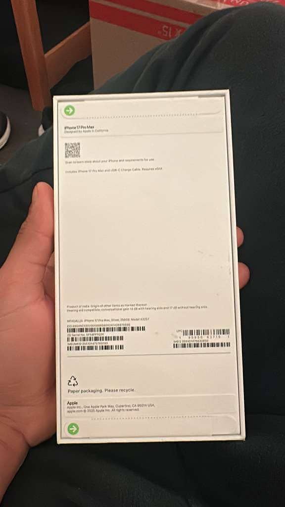 Iphone 17 pro max 1