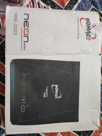Homeage ups new  open box 301/2384.160 for urgent
