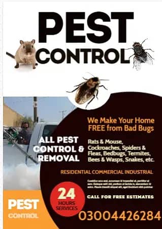 Fumigation- termite - pest control - Deemak control - cockroach spray