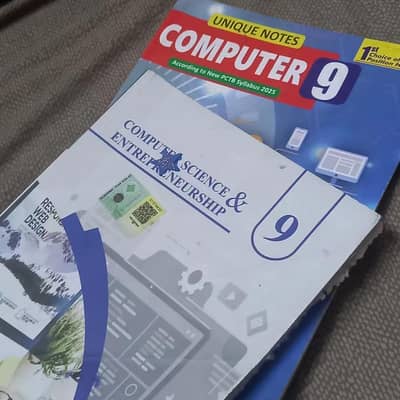 9th Nine Class Full Course/ books with Unique notes available