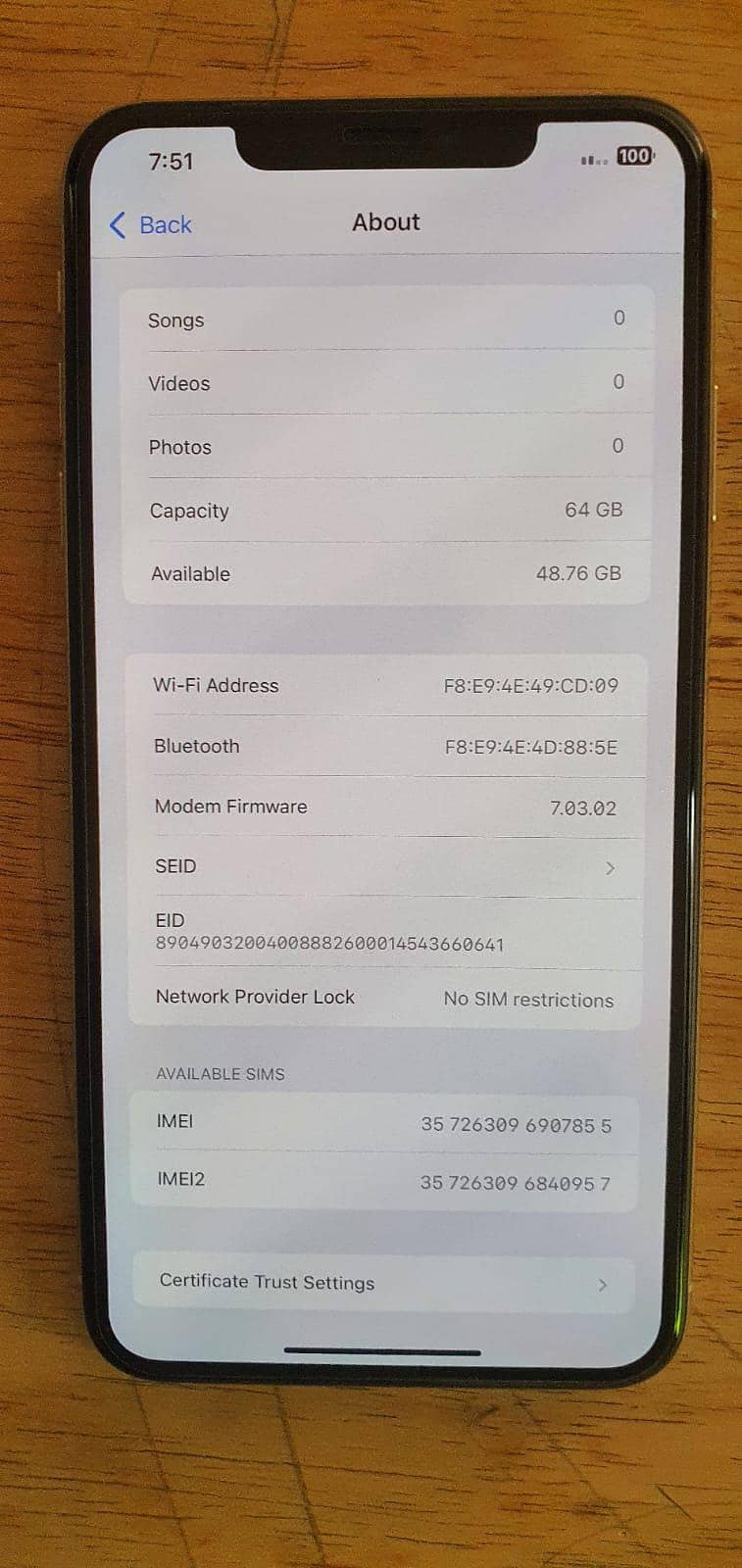 iphone xs max 5