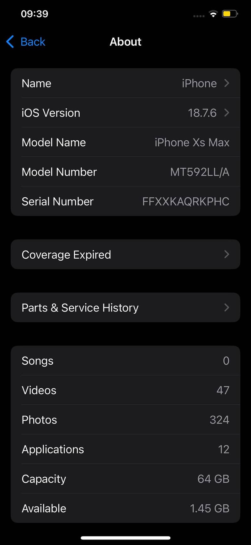 IPhone XS Max 1