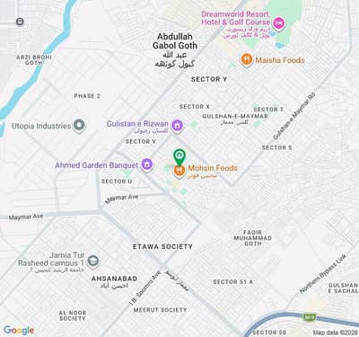 200 Square Yards Residential Plot For sale In Gulshan-e-Maymar - Sector Z Karachi