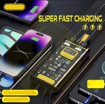 10000mAh Power Bank Fast Charger cash on delivery allow open parcel