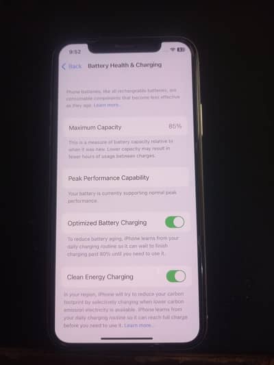 iphone x 64gb non pta battery 85 whatsapp 03055649669