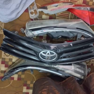 FRONT AND BACK HEADLIGHTS COMPLETE SET