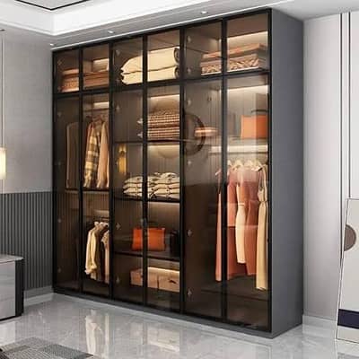 GLASS DOOR WARDROBE,BRIDAL WARDROBE