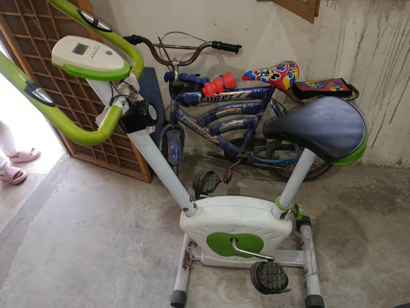 Exercise cycle machine 4