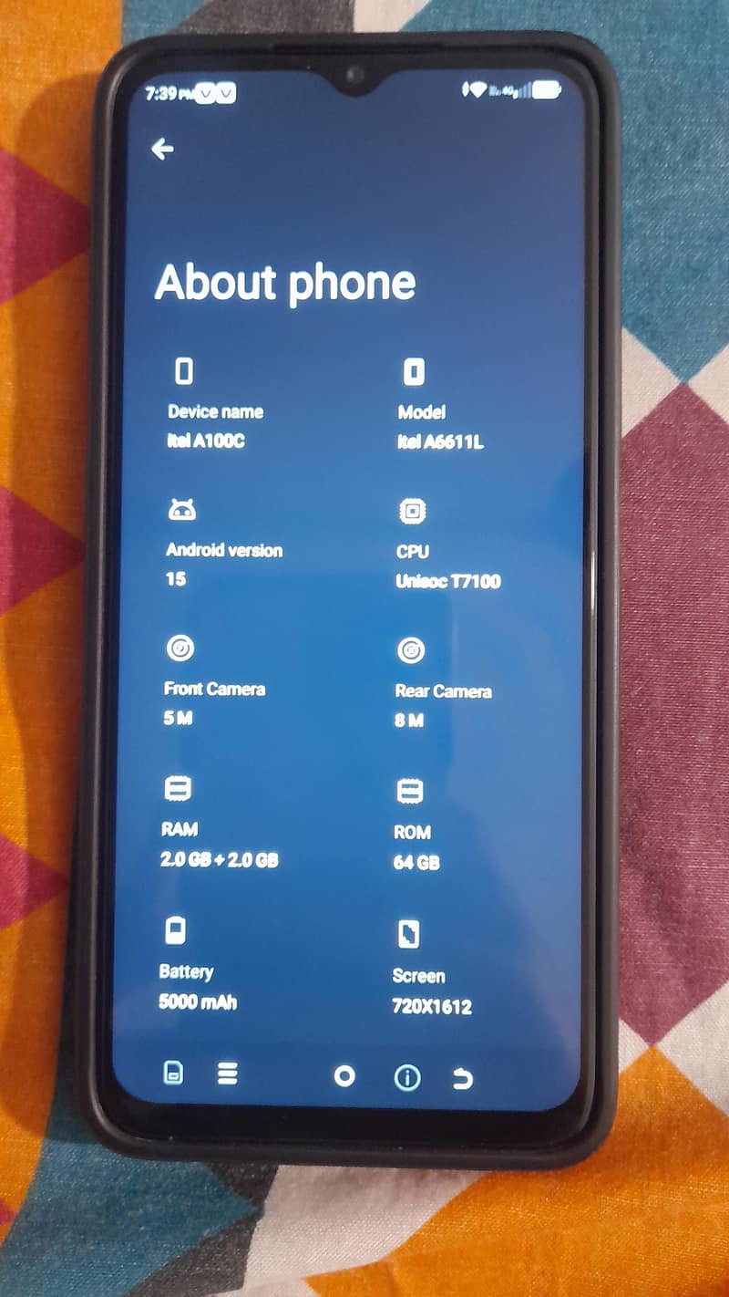 itel A100C 3