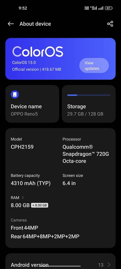 oppo reno 5