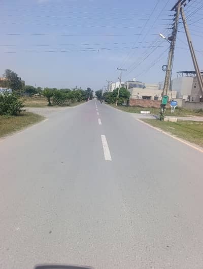 one 1 kanal plot main 100 foot road near masjid park commercial
