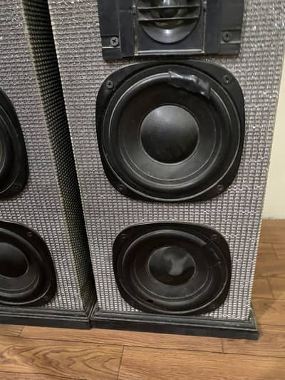BT 900 dual speaker with amplifier urgent sale