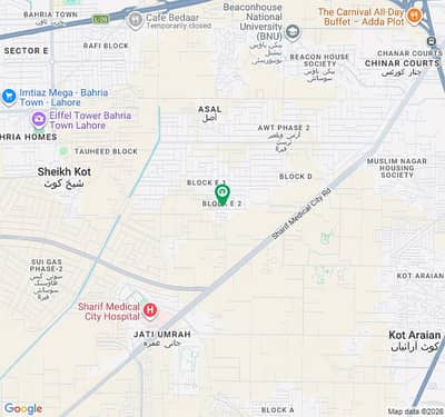 Facing Park 10 Marla LDA Approved A Great Choice For A 10 Marla Residential Plot Available In AWT Phase 2 - Block E-2