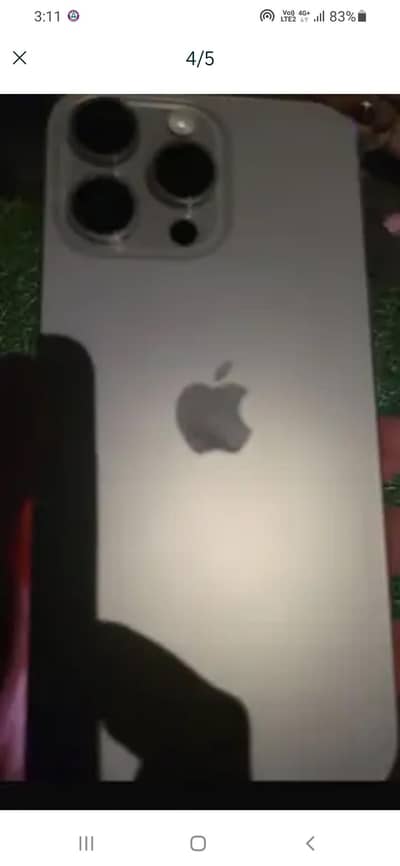 iphone 15 pro max  256 10%10 with box