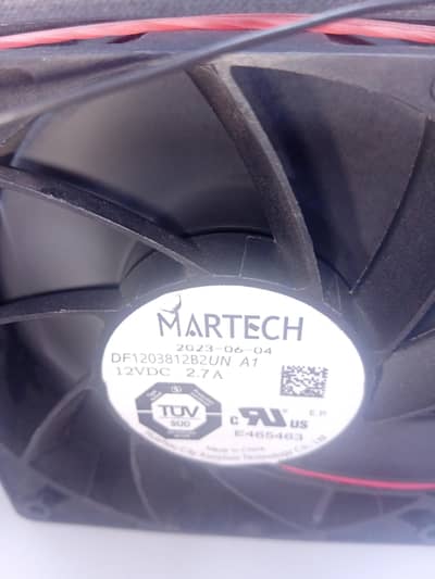 50 Piece CPU FAN 12V 2.7A REQUIRE