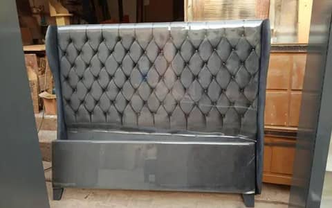 Premium Poshish Bed | Modern Velvet Design | Factory Price