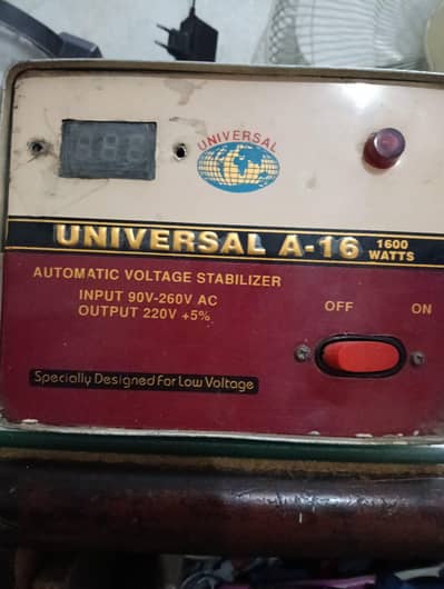 Sell my two voltage stabilizers