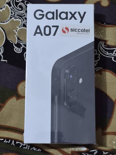 Samsung Galaxy A07 (Black) – 4GB RAM / 64GB Storage