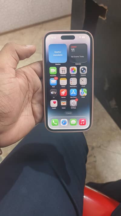 14 Pro 128gb 10/9 condition  battery 97 genuine  181 time charge