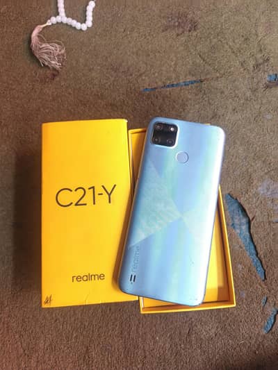 realme c21y 4/64 full box