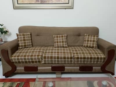 7 seater sofa  with centre table