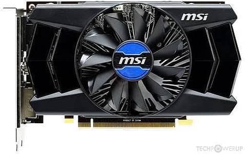 msi amd r7 250 2gb graphic card