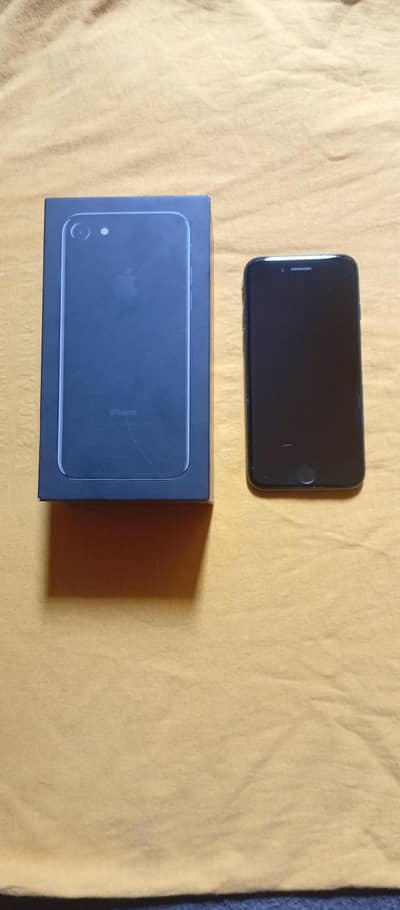 Iphone 7 Jet Black 128GB PTA Approved with Box