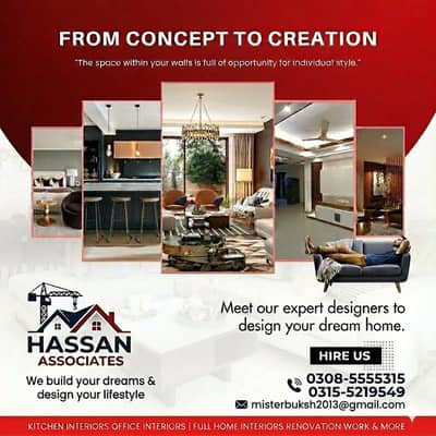 Modern Architecture Services, Interior Design Services, Renovation